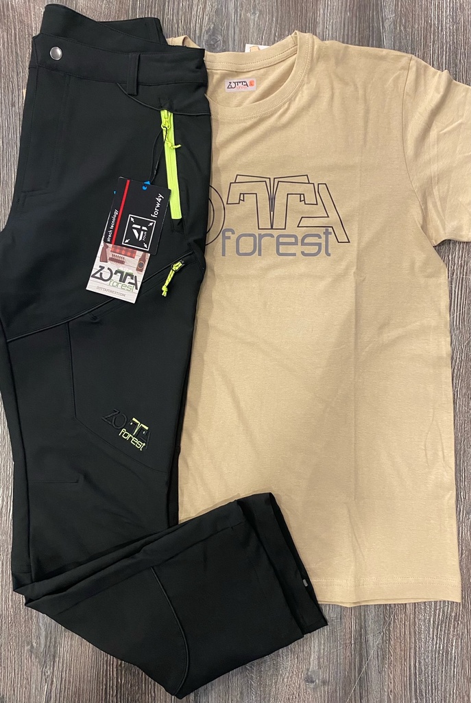 Παντελόνι ZOTTA FOREST PHOENIX 0208 - ΜΑΥΡΟ